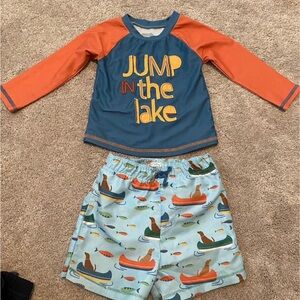 12-18 mo Mud Pie boys swimsuit